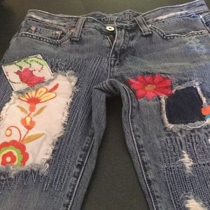 Miss me size 27 hippie jeans